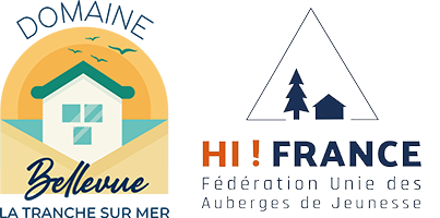 Logos Domaine bellevue et Hi ! France